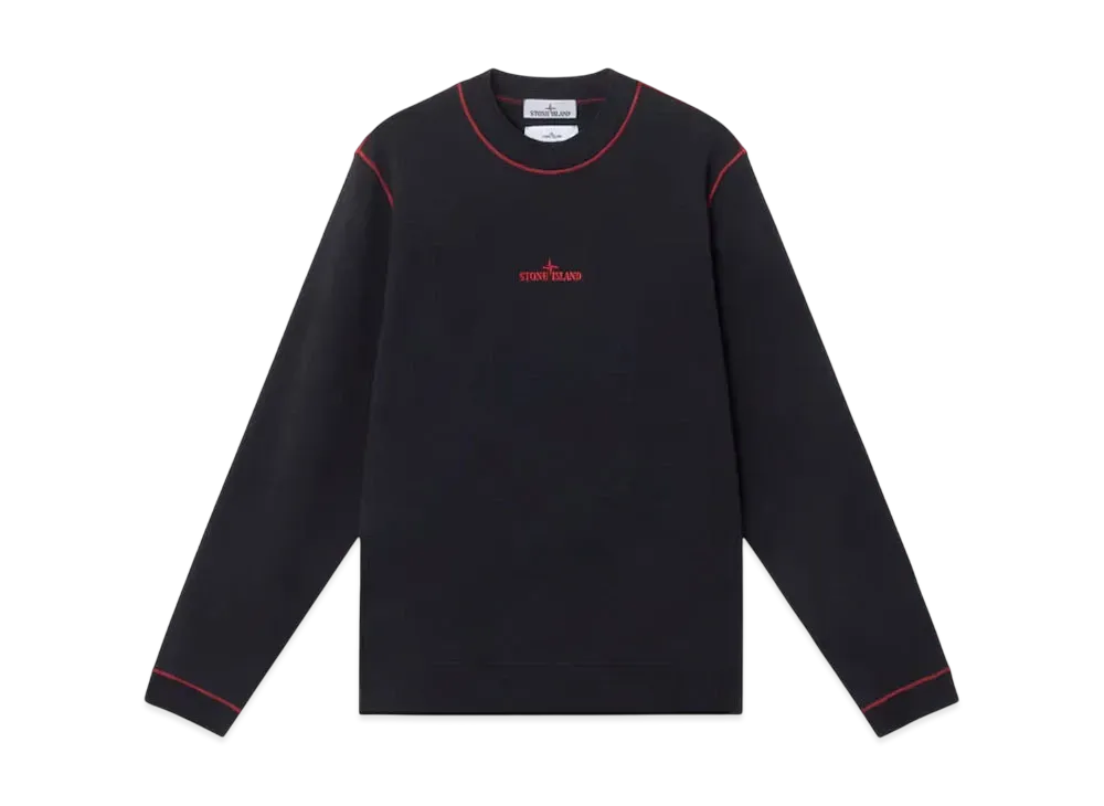 Stone Island 6100001 Cotton Fleece "Black"