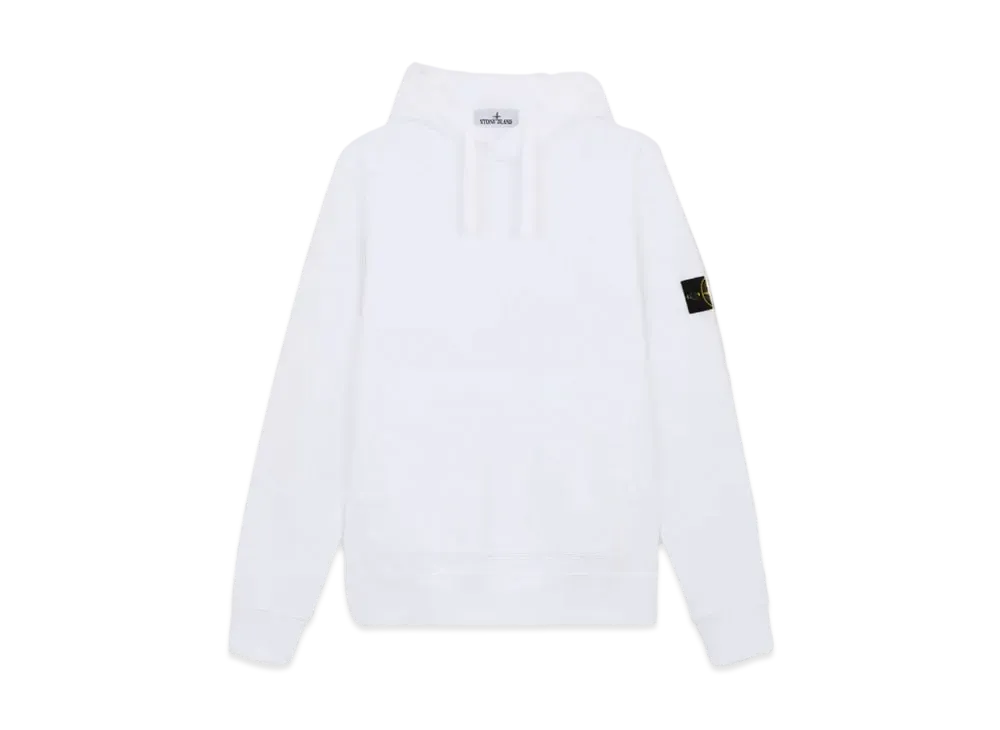 Stone Island 6100045 Organic Cotton Fleece "White"