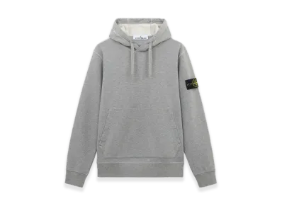 Stone Island 6100045 Organic Cotton Fleece "Dust Grey Melange"