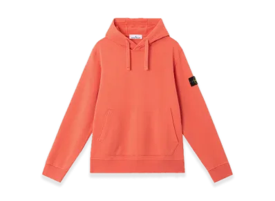 Stone Island 6100045 Organic Cotton Fleece "Papaya"