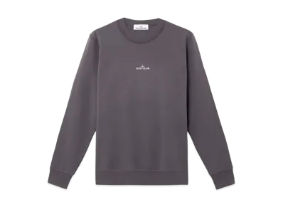 Stone Island 6100665 Cotton Fleece "Charcoal Gray"