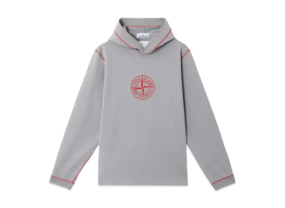 Stone Island 6100002 Cotton Fleece "Gray"