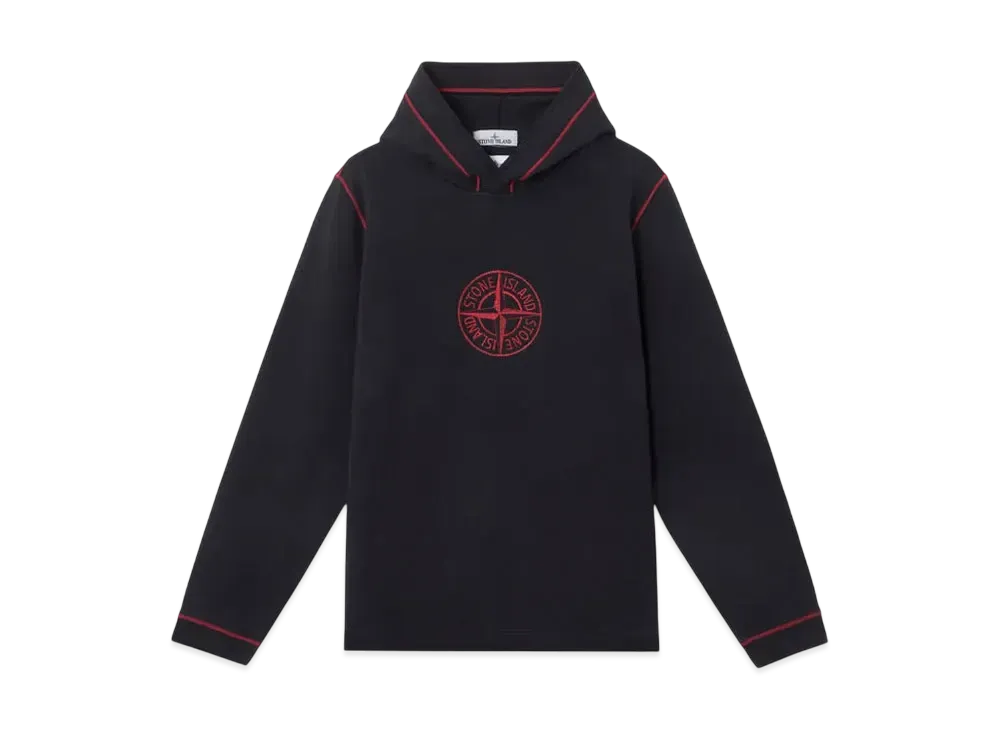 Stone Island 6100002 Cotton Fleece "Black"