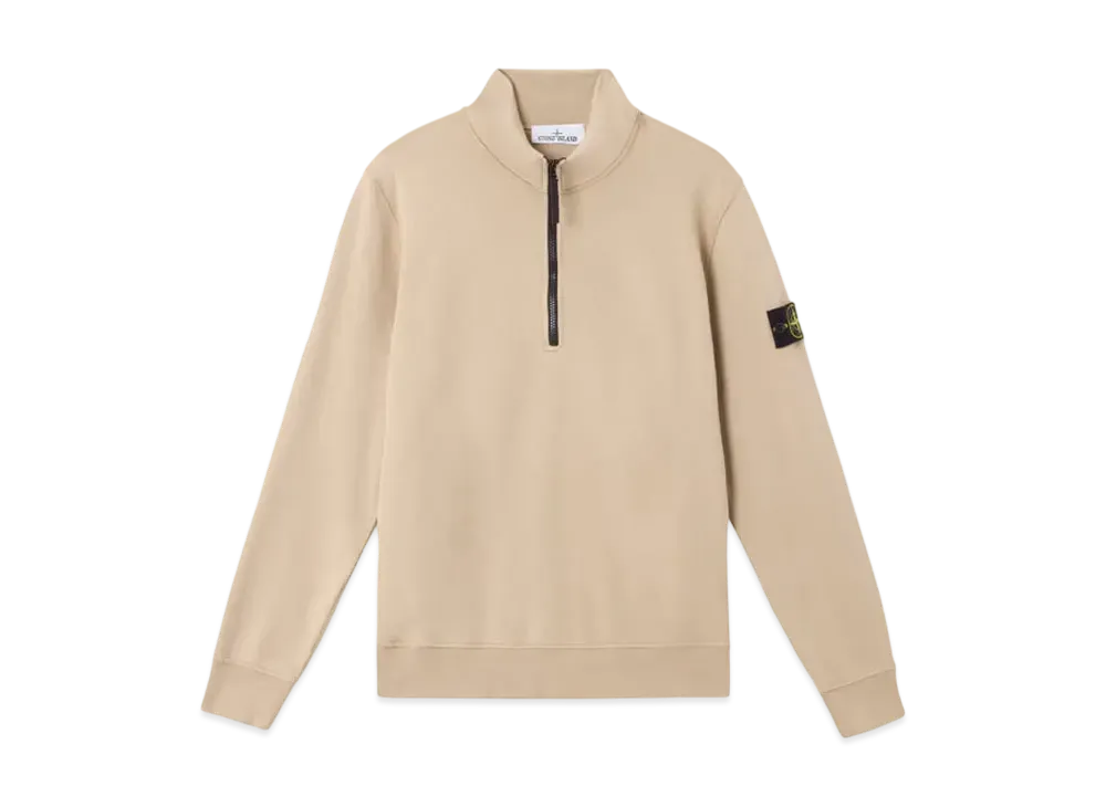 Stone Island 6100619 Organic Cotton Fleece "Desert Brown"