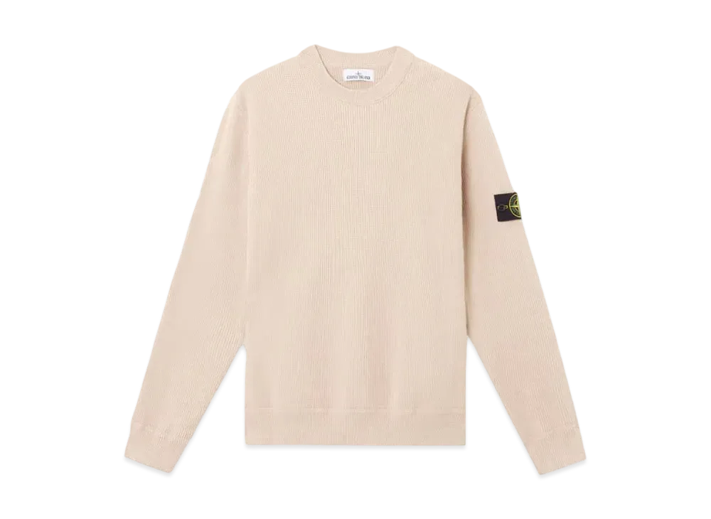 Stone Island 5100054 Ribbed Soft Organic Cotton "Desert Brown"
