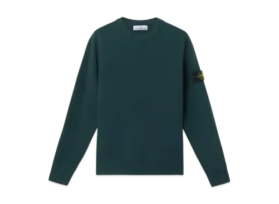 Stone Island 5100054 Ribbed Soft Organic Cotton "Bottle Green"