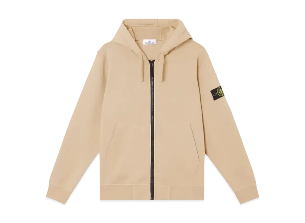 Stone Island 6100042 Organic Cotton Fleece "Desert Brown"