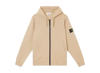 Stone Island 6100042 Organic Cotton Fleece "Desert Brown"