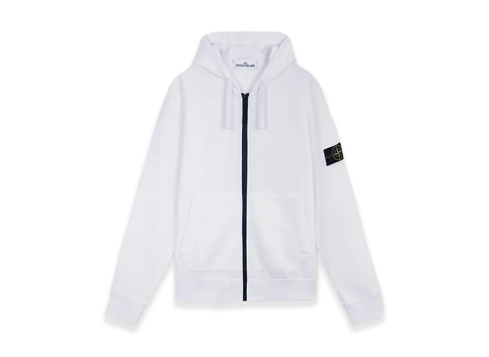 Stone Island 6100042 Organic Cotton Fleece "White"