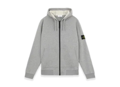 Stone Island 6100042 Organic Cotton Fleece "Dust Grey Melange"