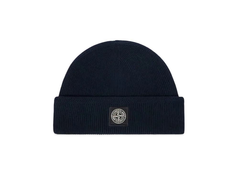 Stone Island N100002 Ribbed Soft Organic Cotton "Navy Blue"