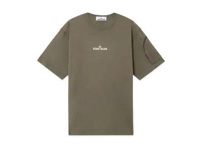 Stone Island 2100004 Combed Organic Cotton Jersey "Military Green"