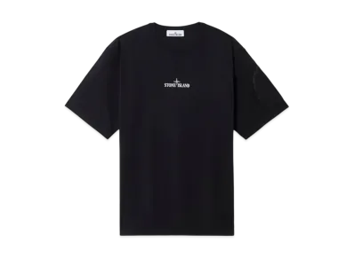 Stone Island 2100004 Combed Organic Cotton Jersey "Black"