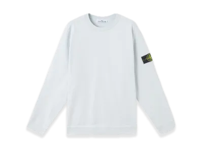 Stone Island 6100043 Heavy Cotton Jersey "Sky Blue"