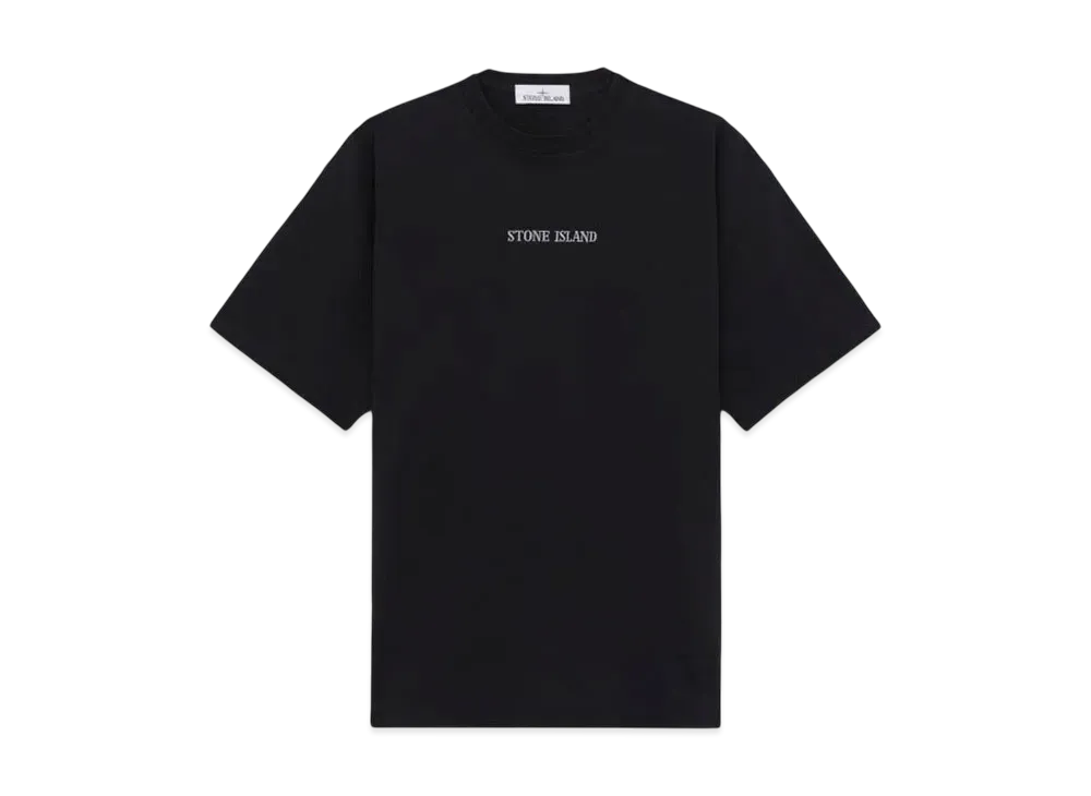 Stone Island 20479 24/2 Cotton Jersey "Black"
