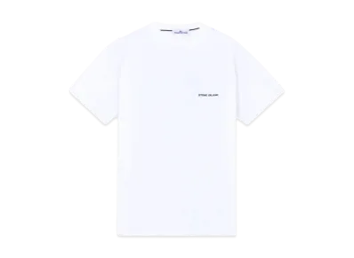 Stone Island 2RC84 24/2 Cotton Jersey "White"