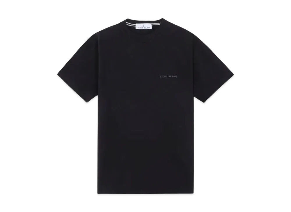 Stone Island 2RC84 24/2 Cotton Jersey "Black"