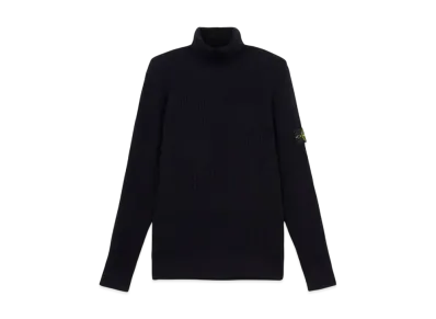 Stone Island 552C2 Full Rib RWS Wool "Navy Blue"