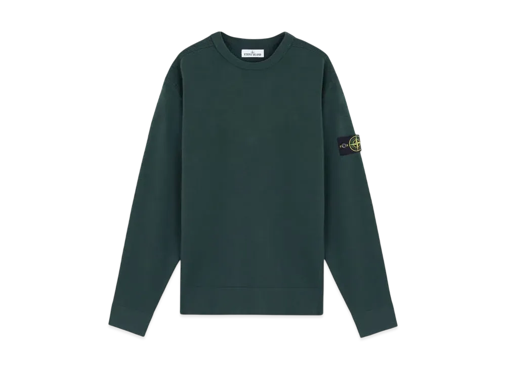 Stone Island 526A1 Stretch RWS Wool "Musk Green"