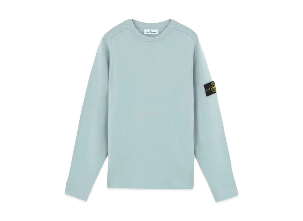 Stone Island 526A1 Stretch RWS Wool "Green Gray"