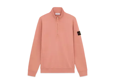 Stone Island 63420 Brushed Organic Cotton Fleece "Orange"