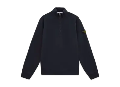 Stone Island 63420 Brushed Organic Cotton Fleece "Navy Blue"