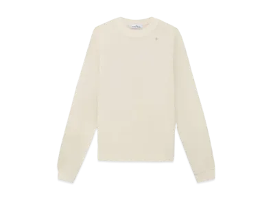 Stone Island 623G5 Light Stretch Wool Cotton Fleece Stone Island Stellina "Sand"