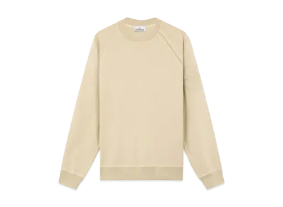 Stone Island 604M2 Heavy Cotton Jersey "Off White"