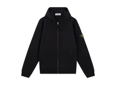Stone Island 63520 Brushed Organic Cotton Fleece "Black"