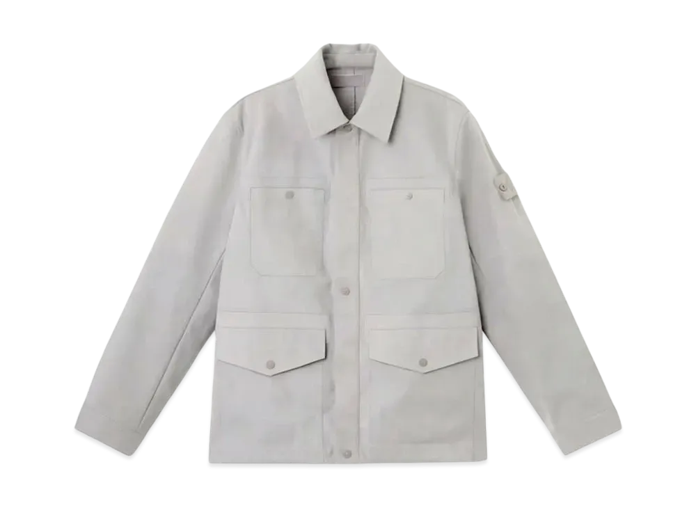 Stone Island Ghost 4100028 Alcantara "Dust Gray"