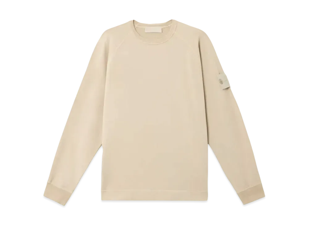 Stone Island Ghost 6100011 Cotton Stretch Fleece "Beige"