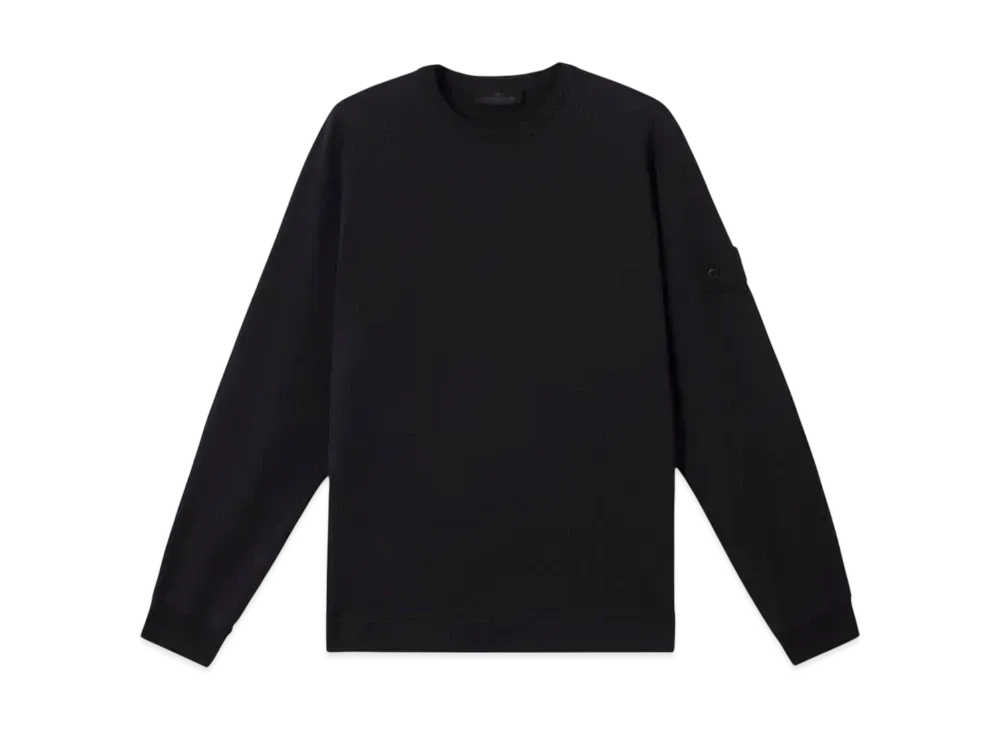 Stone Island Ghost 6100011 Cotton Stretch Fleece "Black"