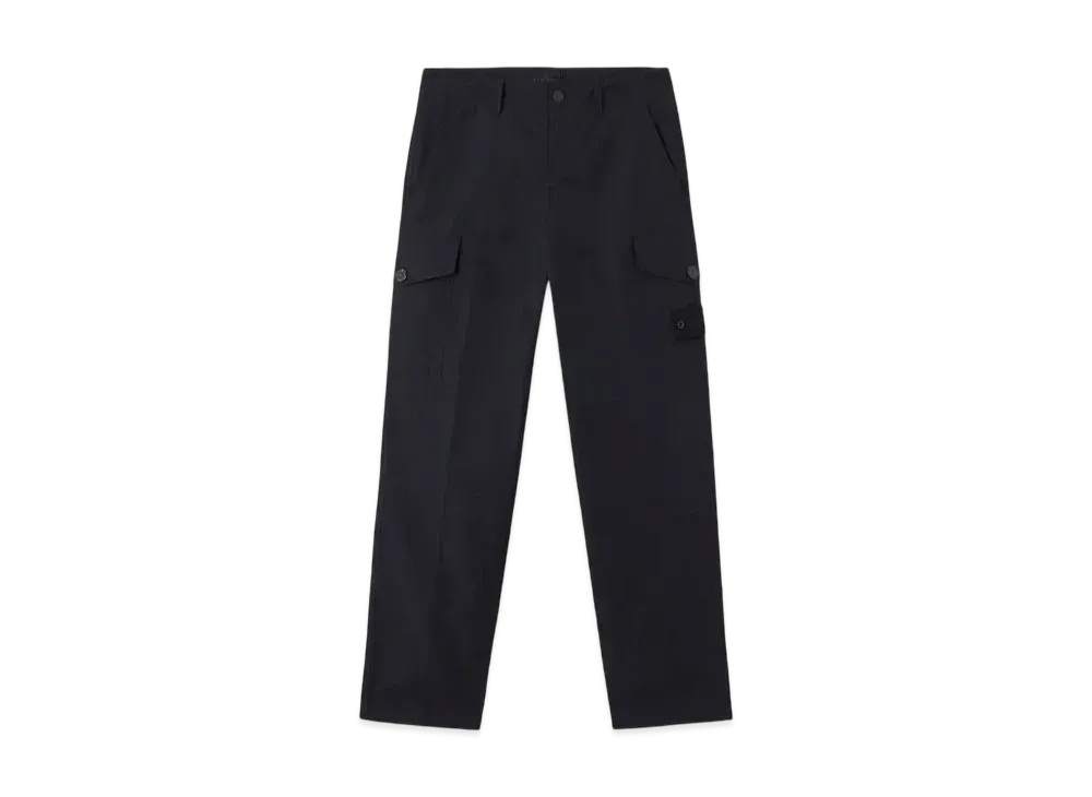 Stone Island Ghost 3100008 Weatherproof Cotton Canvas "Black"