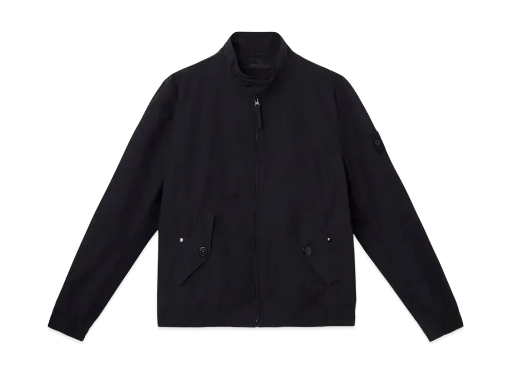 Stone Island Ghost 4100026 Weatherproof Cotton Canvas "Black"