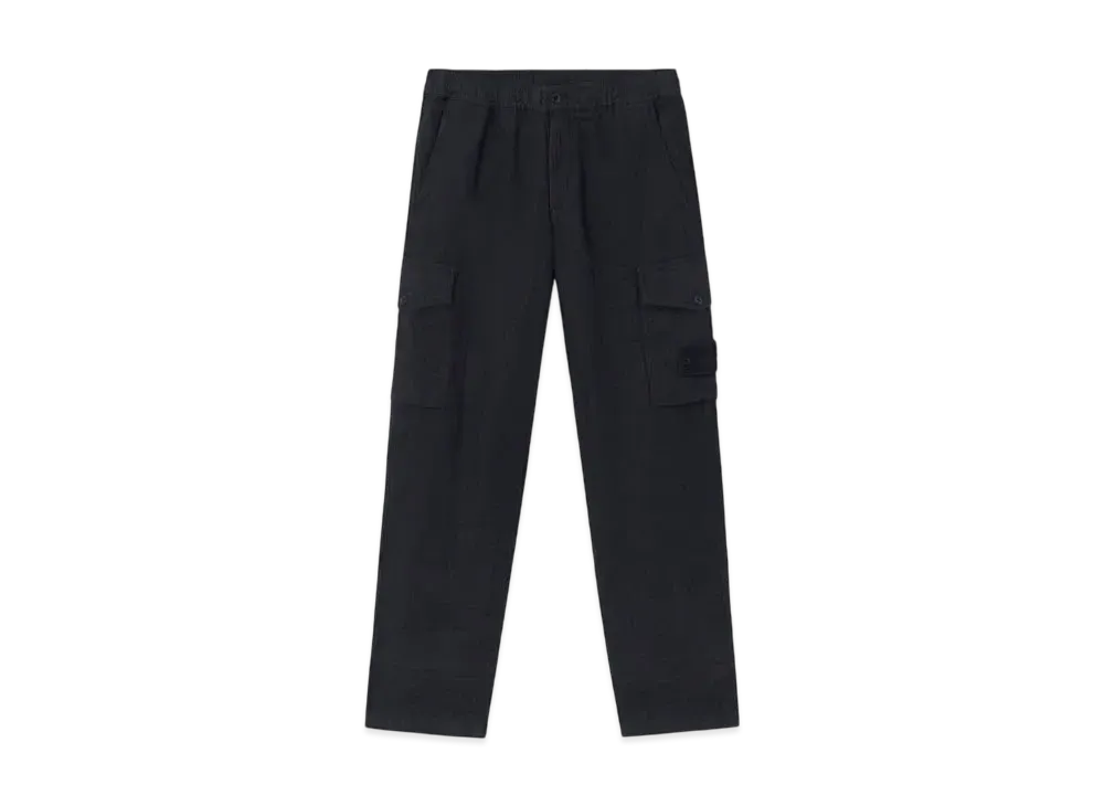 Stone Island Ghost 3100029 Diagonal Linen "Navy Blue"