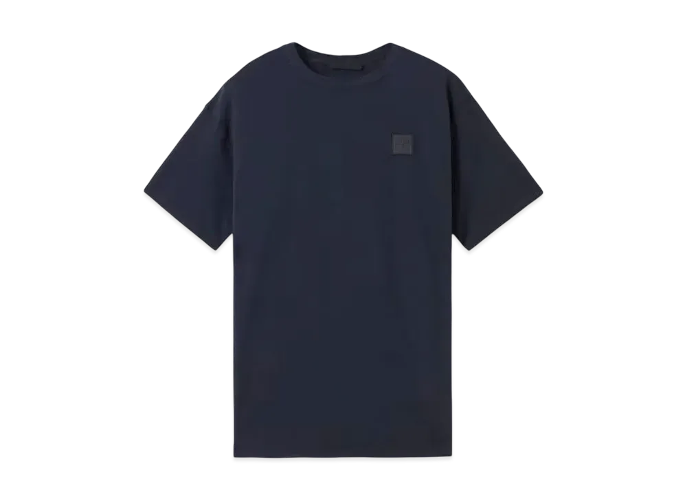 Stone Island Ghost 2100008 Crepe Cotton Jersey "Navy Blue"