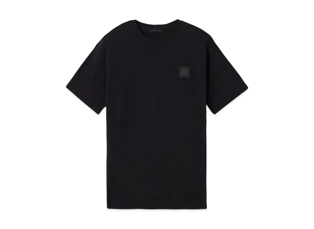 Stone Island Ghost 2100008 Crepe Cotton Jersey "Black"