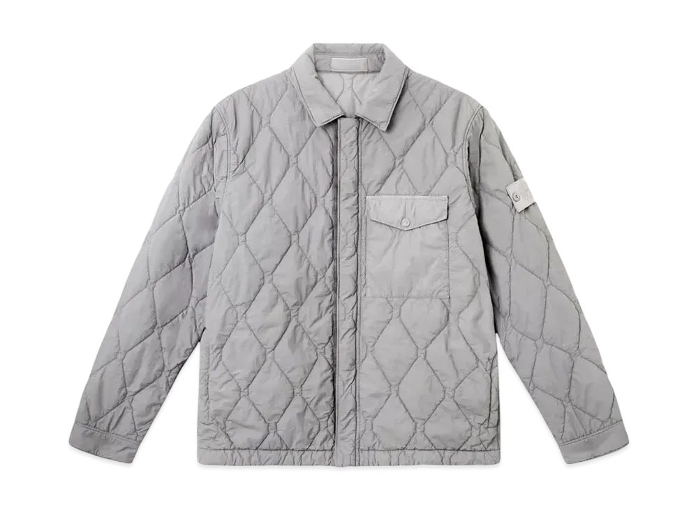 Stone Island Ghost Q100001 Nylon Smerigliato "Dust Gray"