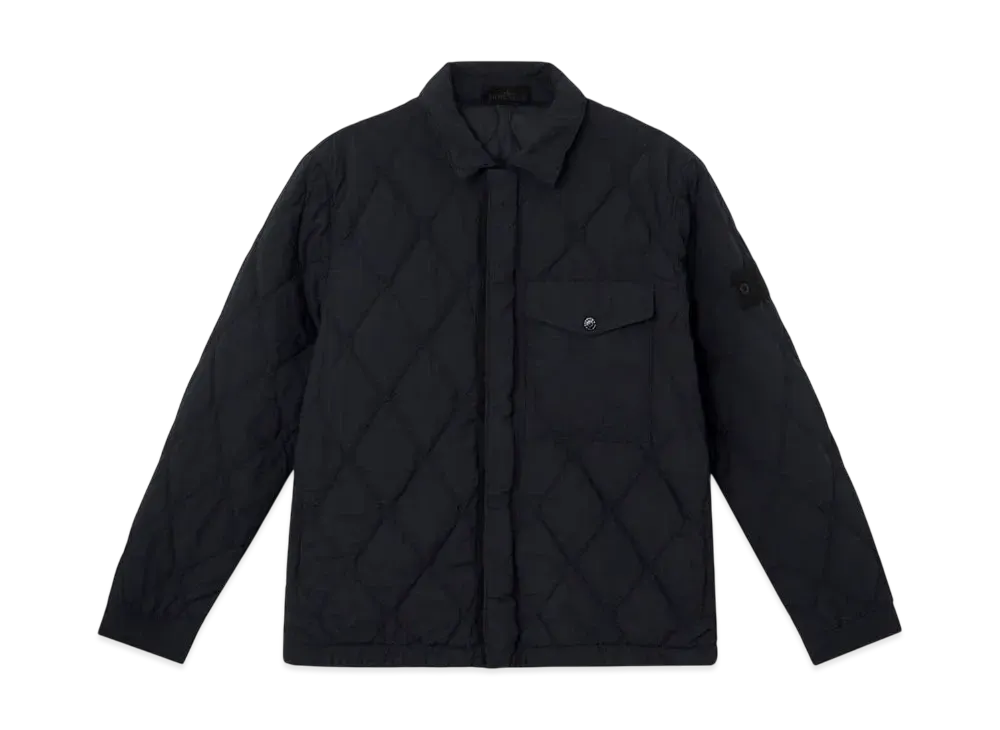 Stone Island Ghost Q100001 Nylon Smerigliato "Black"