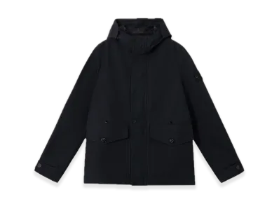 Stone Island Ghost 4100035 Weatherproof Cotton Canvas "Black"