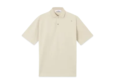 Stone Island Stellina 2200203 50/2 Organic Cotton Pique "Sand"
