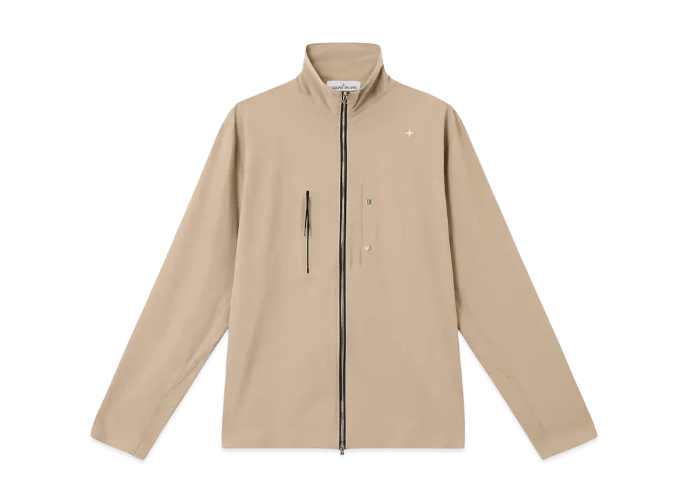 Stone Island Stellina 1200019 BI-Stretch Nylon Tela "Biscuit"