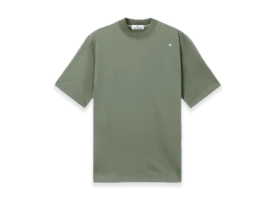 Stone Island Stellina 2100202 60/2 Mercerized Cotton Jersey "Musk Green"