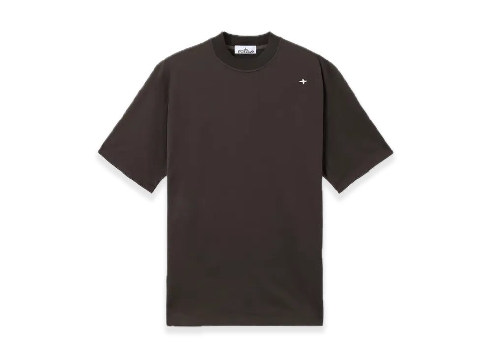 Stone Island Stellina 2100202 60/2 Mercerized Cotton Jersey "Lead Gray"