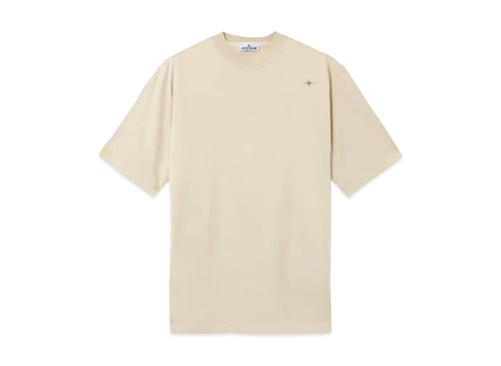 Stone Island Stellina 2100202 60/2 Mercerized Cotton Jersey "Sand"