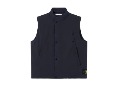 Stone Island G100001 Soft Shell-R_E.Dye Technology Recycled Polyester Primaloft Insulation "Navy Blue"