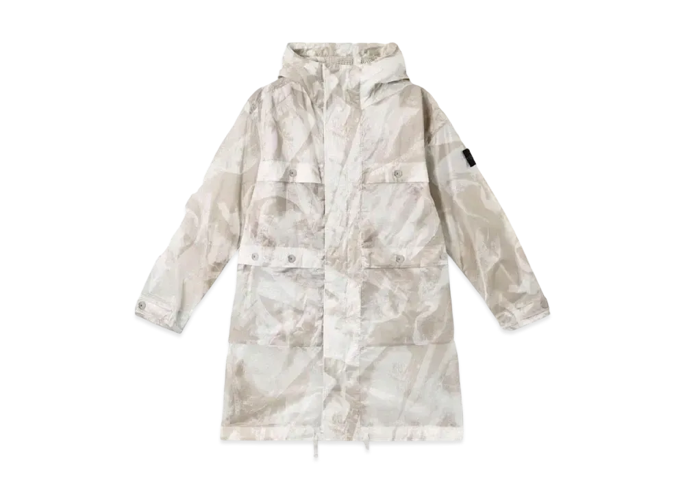 Stone Island 7100011 UV-Reactive Scan Camo ON Nylon Ripstop "Desert Brown"