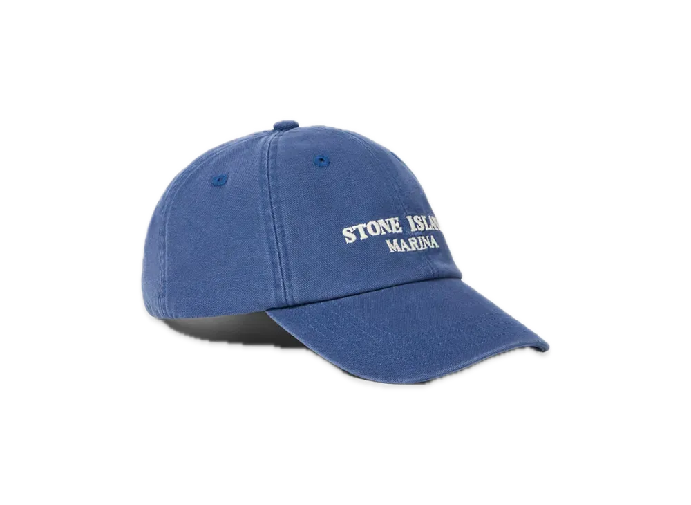 Stone Island Marina 9100005 Double Twisted Tela "Marine Blue"