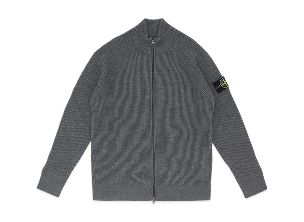 Stone Island Full Rib RWS Wool "Grey"
