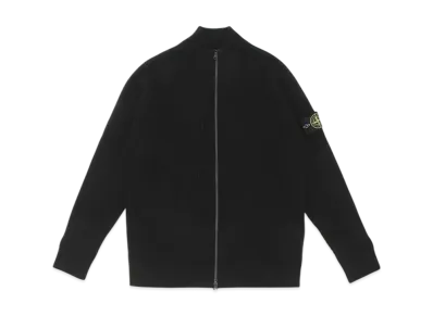 Stone Island Full Rib RWS Wool "Black"